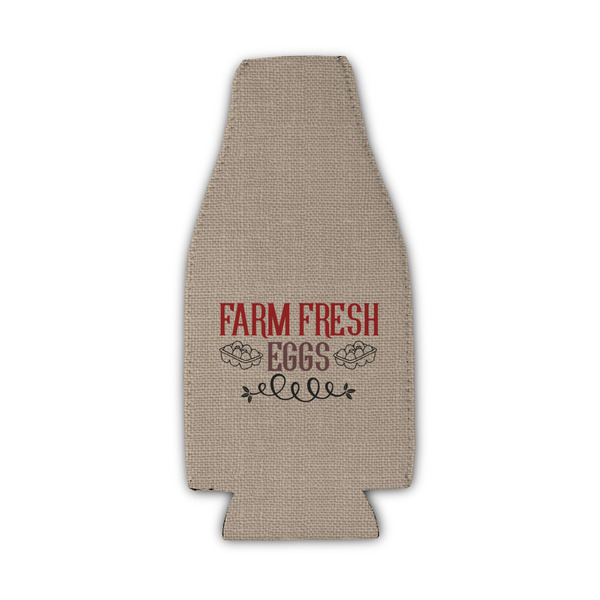 Custom Farm Quotes Zipper Bottle Cooler