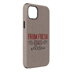 Farm Quotes iPhone Case - Rubber Lined - iPhone 14 Plus