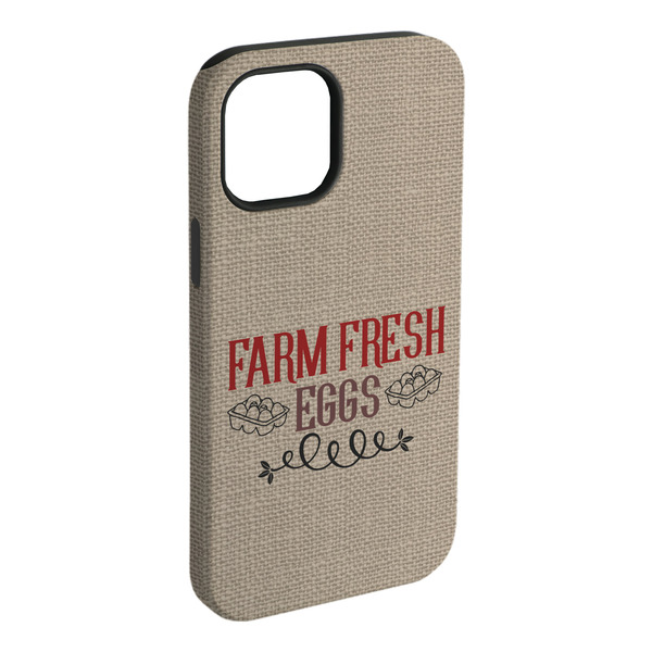 Custom Farm Quotes iPhone Case - Rubber Lined