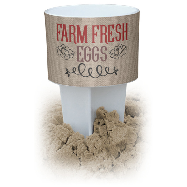 Custom Farm Quotes Beach Spiker Drink Holder