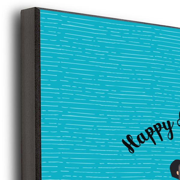 Happy Anniversary 11x14 Wood Print - Closeup