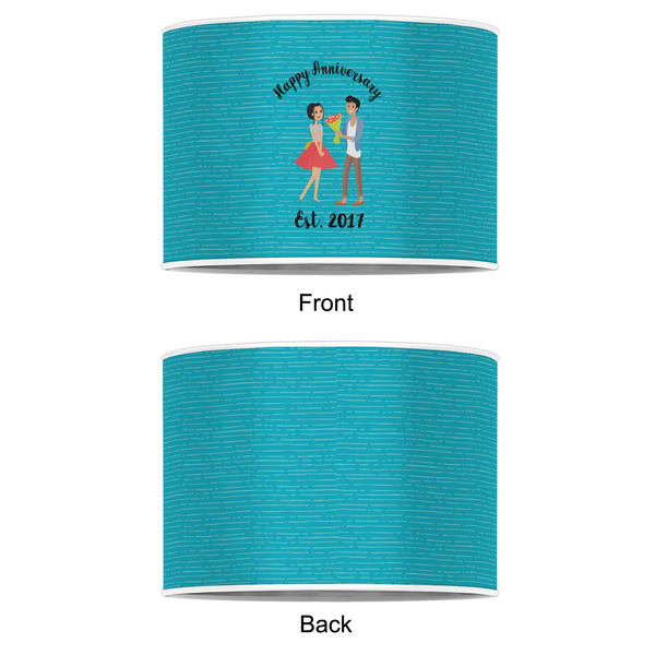 Happy Anniversary 12" Drum Lampshade - APPROVAL (Poly Film)