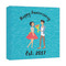 Happy Anniversary Canvas Print - 12x12 (Personalized)