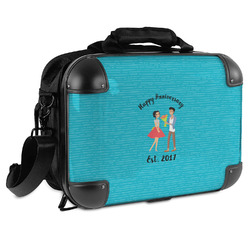 Happy Anniversary Hard Shell Briefcase (Personalized)