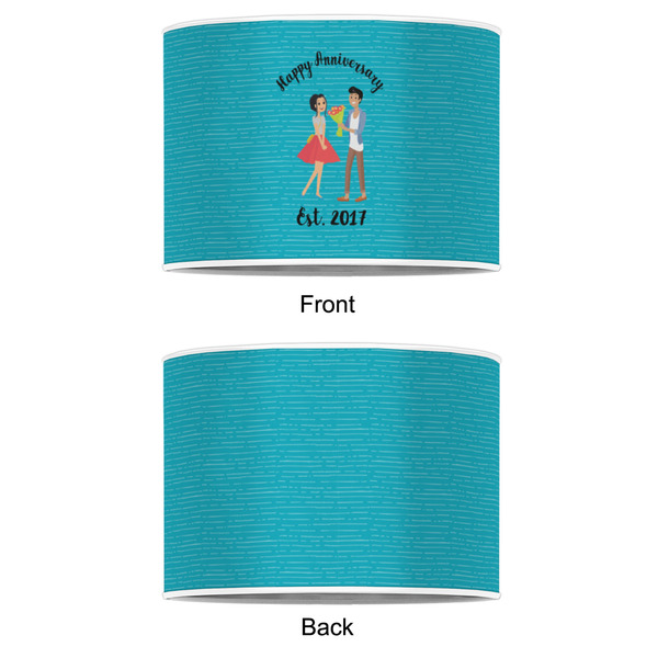 Happy Anniversary 16" Drum Lampshade - APPROVAL (Poly Film)