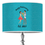 Happy Anniversary Drum Lamp Shade (Personalized)