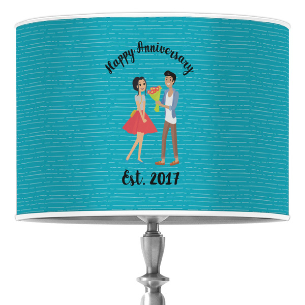 Custom Happy Anniversary Drum Lamp Shade (Personalized)