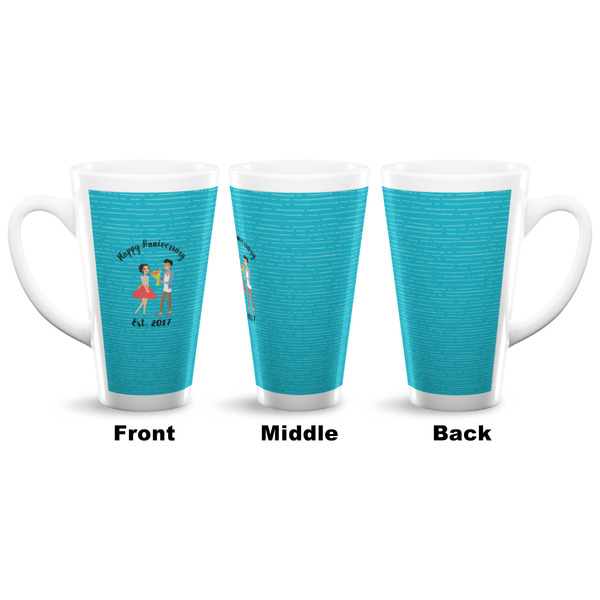 Happy Anniversary 16 Oz Latte Mug - Approval