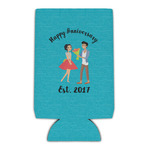 Happy Anniversary Can Cooler (16 oz) (Personalized)