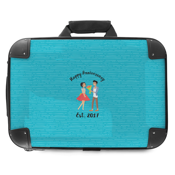 Custom Happy Anniversary Hard Shell Briefcase - 18" (Personalized)