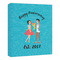Happy Anniversary Canvas Print - 20x24 (Personalized)