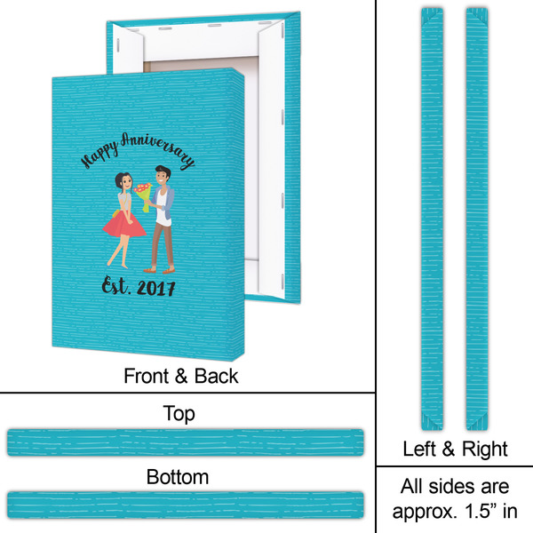 Happy Anniversary 20x30 - Canvas Print - Approval