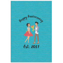 Happy Anniversary Poster - Matte - 24x36 (Personalized)