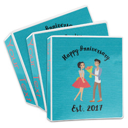 Happy Anniversary 3-Ring Binder (Personalized)