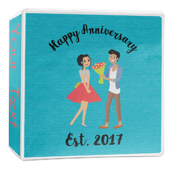 Happy Anniversary 3-Ring Binder - 2 inch (Personalized)