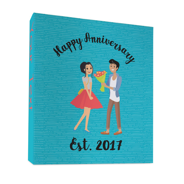 Happy Anniversary 3 Ring Binders - Full Wrap - 1" - FRONT