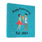 Happy Anniversary 3 Ring Binders - Full Wrap - 1" - FRONT
