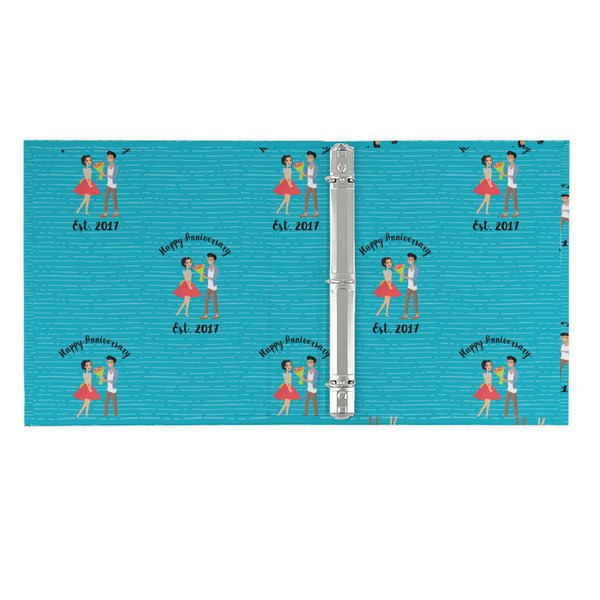 Happy Anniversary 3 Ring Binders - Full Wrap - 1" - OPEN INSIDE
