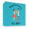 Happy Anniversary 3 Ring Binder - Full Wrap - 3" (Personalized)
