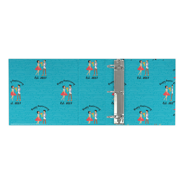 Happy Anniversary 3 Ring Binders - Full Wrap - 3" - OPEN INSIDE