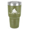 Happy Anniversary 30 oz Stainless Steel Ringneck Tumbler - Olive - Front