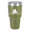 Happy Anniversary 30 oz Stainless Steel Tumbler - Olive - Single-Sided (Personalized)