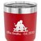 Happy Anniversary 30 oz Stainless Steel Ringneck Tumbler - Red - CLOSE UP