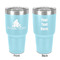 Happy Anniversary 30 oz Stainless Steel Tumbler - Teal - Double-Sided (Personalized)