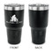 Happy Anniversary 30 oz Stainless Steel Ringneck Tumblers - Black - Single Sided - APPROVAL