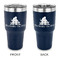 Happy Anniversary 30 oz Stainless Steel Tumbler - Navy - Double Sided (Personalized)