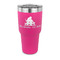 Happy Anniversary 30 oz Stainless Steel Ringneck Tumblers - Pink - FRONT