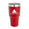 Happy Anniversary 30 oz Stainless Steel Ringneck Tumblers - Red - FRONT