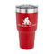 Happy Anniversary 30 oz Stainless Steel Tumbler - Red - Single Sided (Personalized)