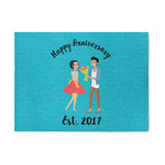 Happy Anniversary Area Rug (Personalized)