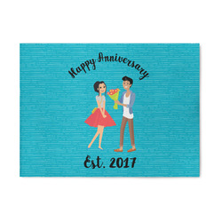 Happy Anniversary Area Rug (Personalized)