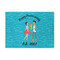 Happy Anniversary 5' x 7' Patio Rug (Personalized)