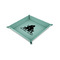 Happy Anniversary 6" x 6" Teal Leatherette Snap Up Tray - CHILD MAIN
