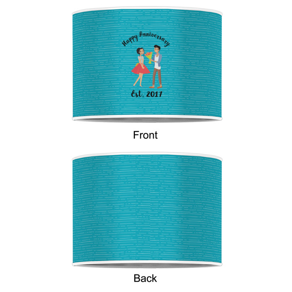 Happy Anniversary 8" Drum Lampshade - APPROVAL (Poly Film)