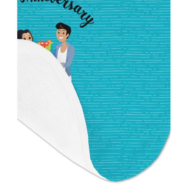 Happy Anniversary Baby Bib - AFT detail