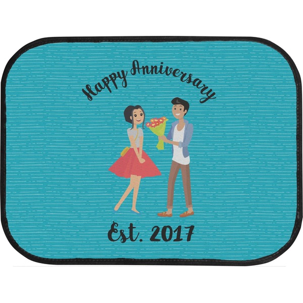 Happy Anniversary Back Seat Car Mat