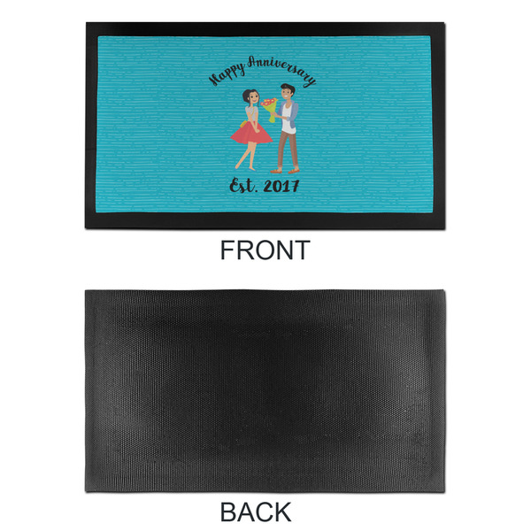 Happy Anniversary Bar Mat - Small - APPROVAL