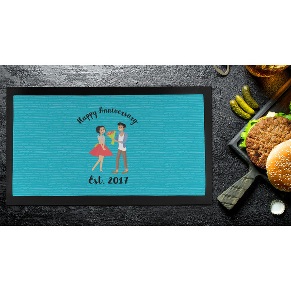 Happy Anniversary Bar Mat - Small - LIFESTYLE