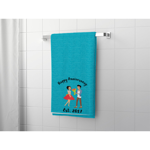 Happy Anniversary Bath Towel - LIFESTYLE