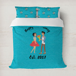 Happy Anniversary Duvet Cover (Personalized)