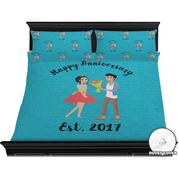Happy Anniversary Bedding Set (King) - Duvet