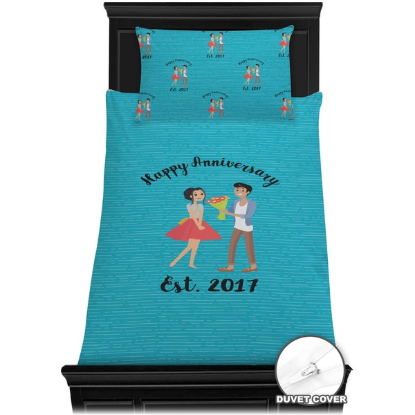 Happy Anniversary Bedding Set (Twin) - Duvet