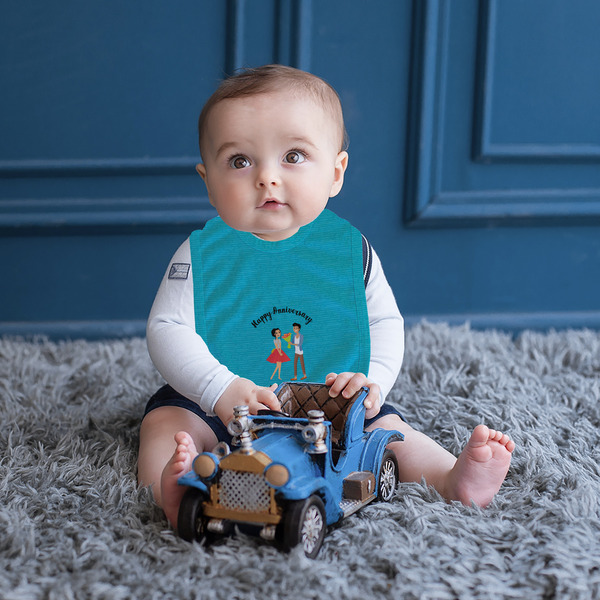 Happy Anniversary Bib Lifestyle Boy