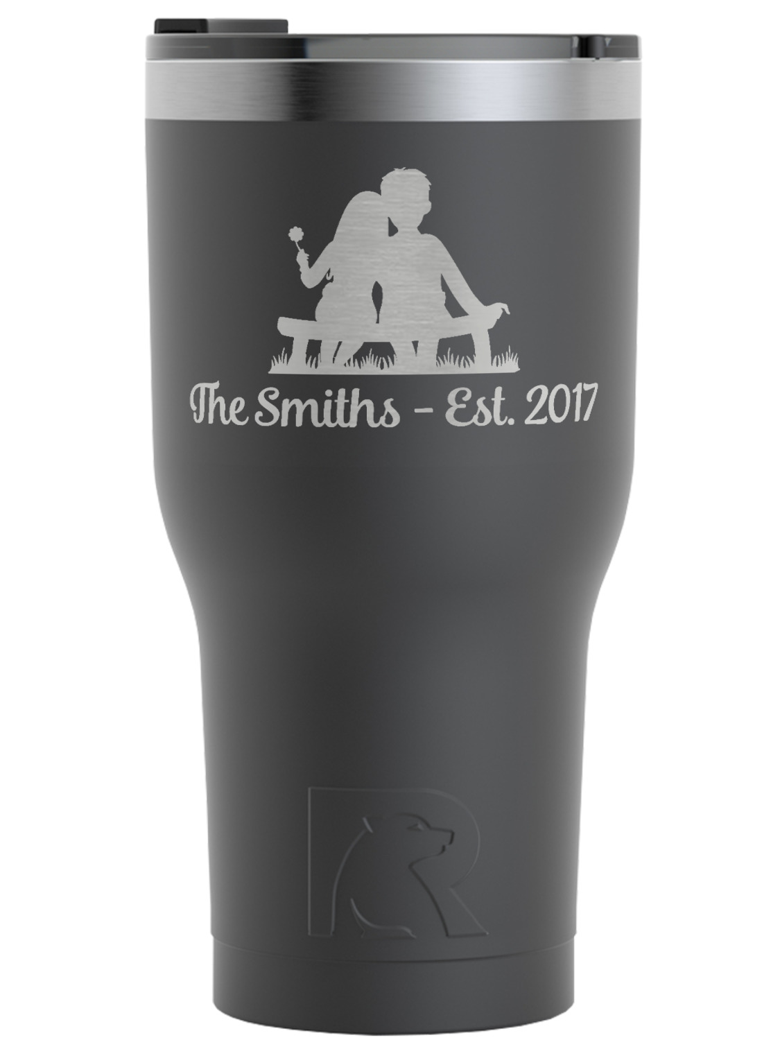 Custom Happy Anniversary RTIC Tumbler 30 oz (Personalized
