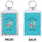 Happy Anniversary Bling Keychain (Front + Back)