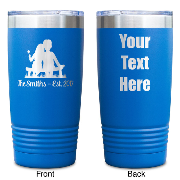 Happy Anniversary Blue Polar Camel Tumbler - 20oz - Double Sided - Approval
